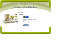 Tablet Screenshot of pamperedchefconsultantcard.com